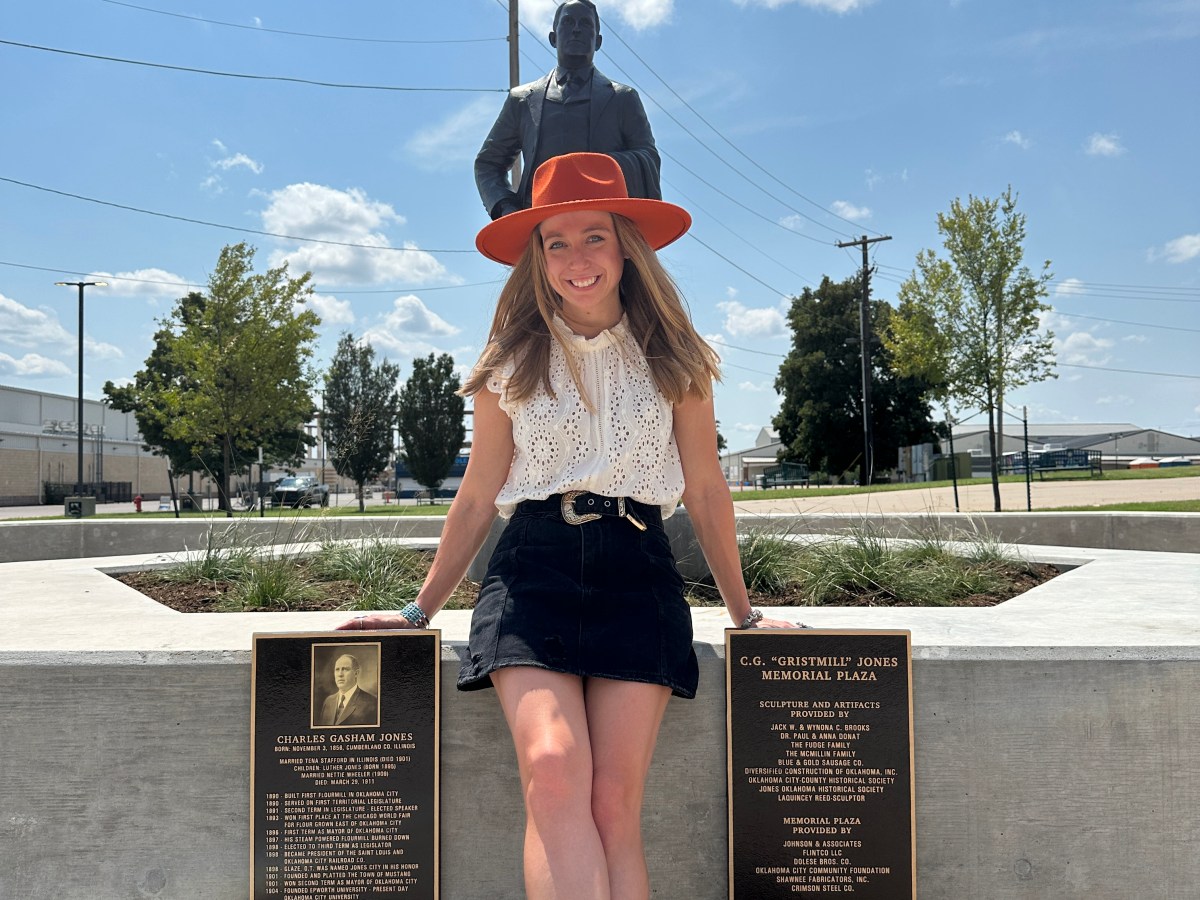 C.G. Jones Statue:&nbsp;OKC