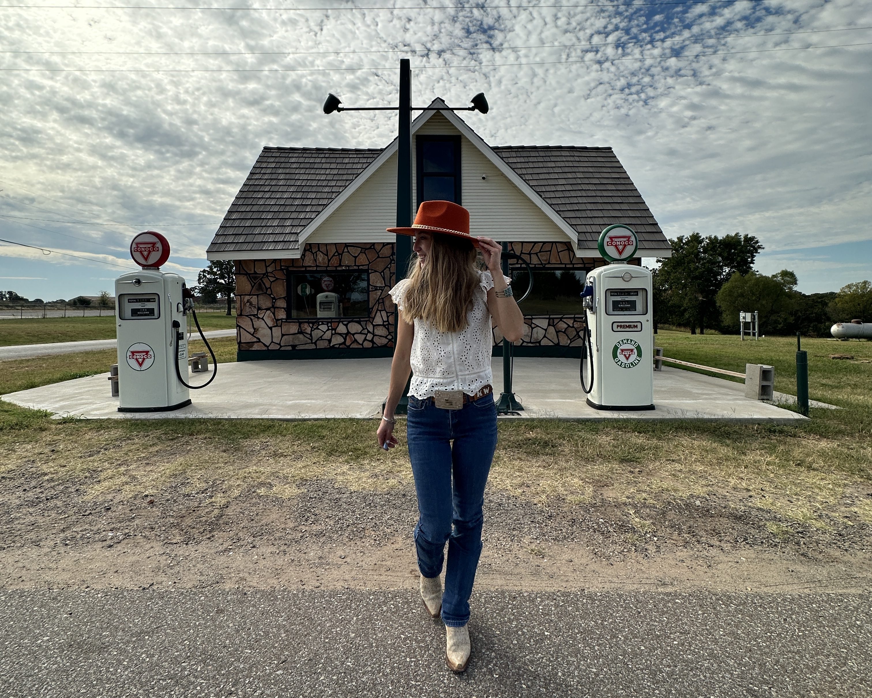 Explore the Historic Threatt Filling Station on Route 66