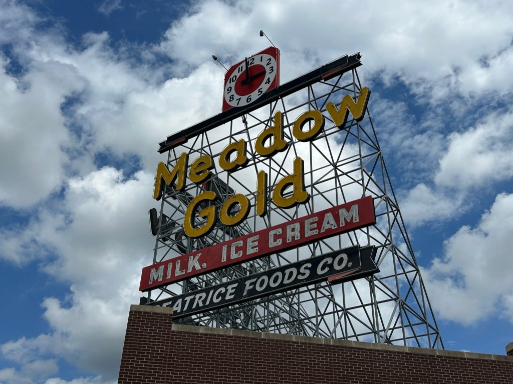 Historic Meadow Gold Sign: Tulsa,&nbsp;OK